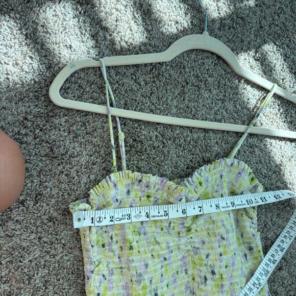 Bundle of (2) Floral Sundresses Sz S Feminine Smocked H&M / Who What Wear - Picture 8 of 13